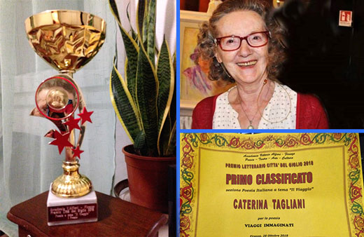 Caterina Tagliani il 1 Premio Città del Giglio 2018